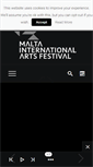 Mobile Screenshot of maltaartsfestival.org